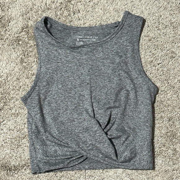 Never worn grey yoga crop top - Picture 2 of 2